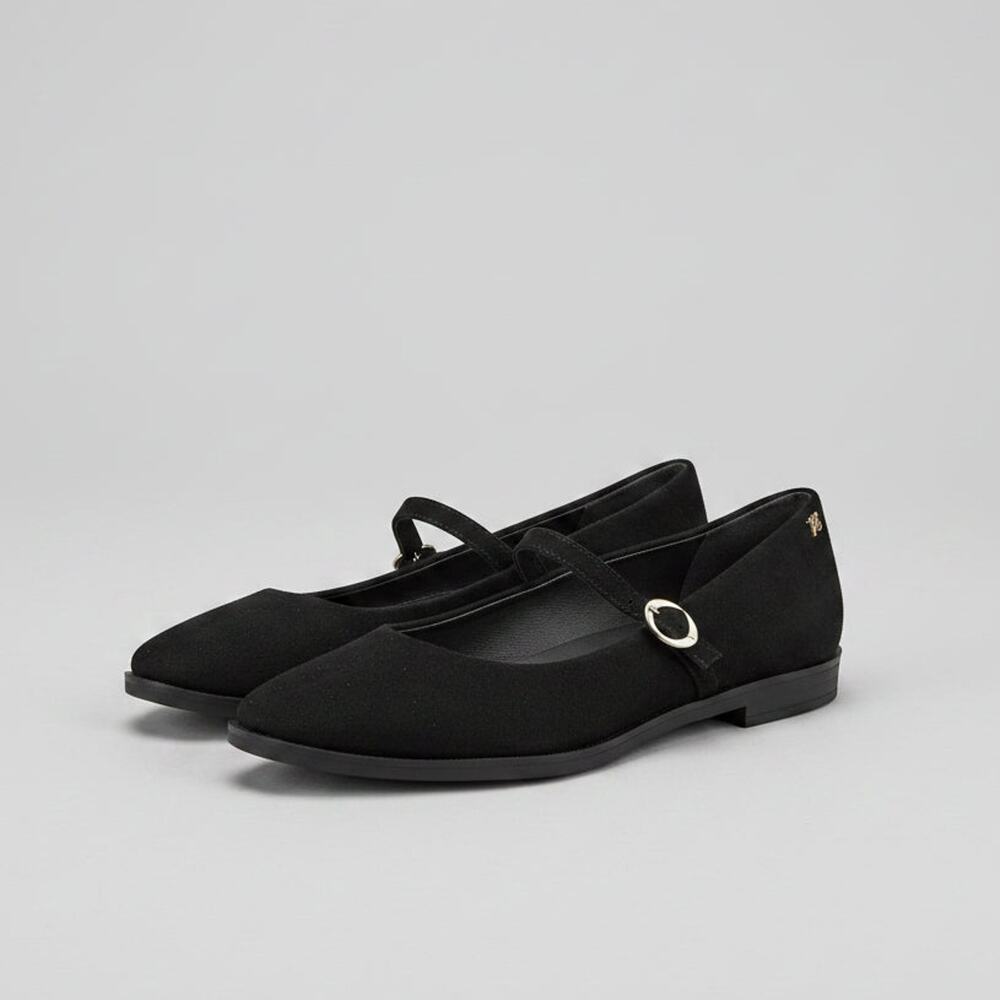 Paul Green black suede Carla mary jane shoes, size 8, NEW WITHOUT BOX!